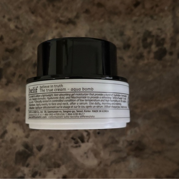 Belif The True Cream Aqua Bomb 25ml/0.84 fl oz Skincare Face Beauty New w/o Box - Picture 2 of 2